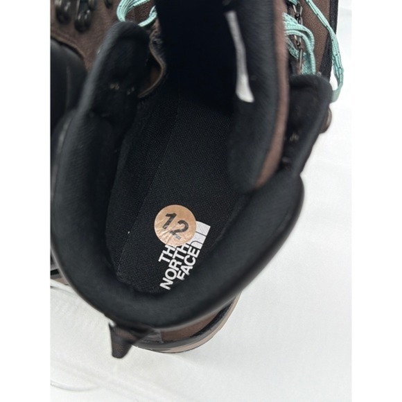 The North Face Mens Brown Leather Hiking Boots Waterproof size 11.5 NWT Gorpcore main image 8